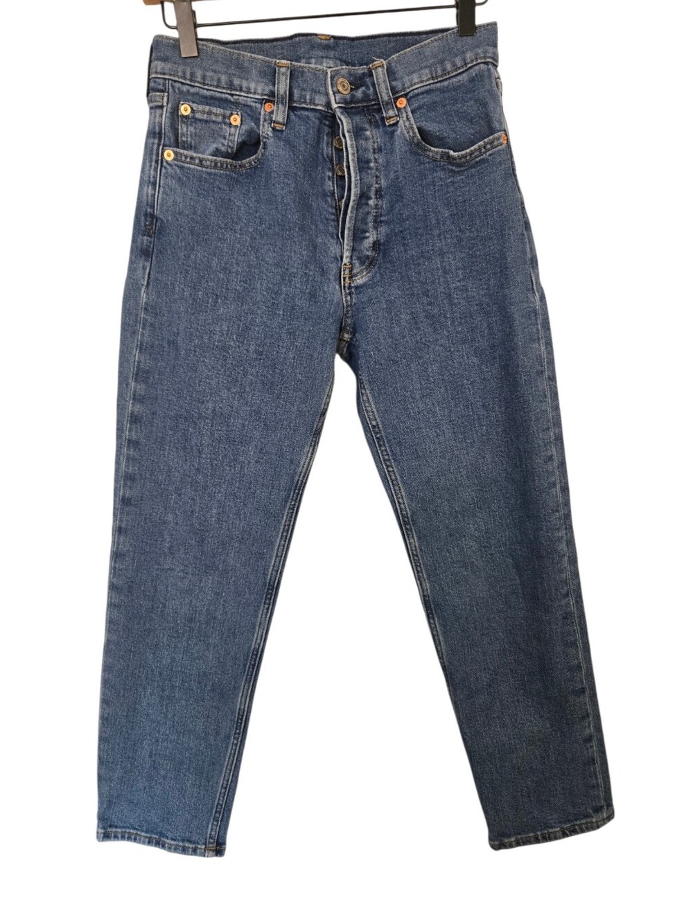 👖 GAP Cheeky Straight High Rise Button Fly Jeans — 27 / 4S - Picture 2 of 5